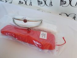 SET CORDINO BIS BUSTA BIANCO/ROSSO GR 100+CLIC OVALE