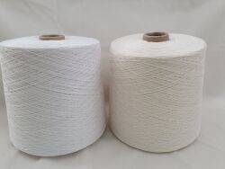 2 ROCCHE COTONE MERCERIZZATO BIANCO/PANNA KG 1 CADAUNO