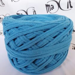 POLY COTTON RIBBON 500 GR  TURQUOISE