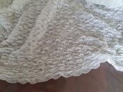 7683 TULLE GOFFRATO BIANCO 200X140