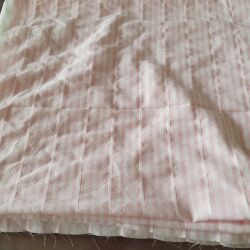 7778 COTONE RIGATO ROSA 270X160