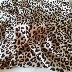 7707 JERSEY VISCOSA LEOPARDATA 180X110