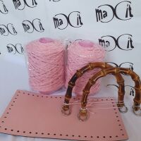 SET COTONE SPESSO ROSA GR 500+KIT